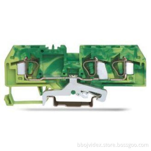 3 Pole 800V 41A Waterproof Spring Terminal Block With 12mm